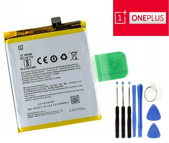 ONEPLUS 6 PİL BATARYA BLP657 + TAMİR SETİ ONE PLUS ürün görseli 1