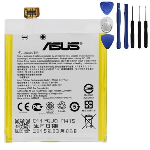 Asus Zenfone 5 Pil Batarya ve Tamir Seti C11P1324 ürün görseli 1