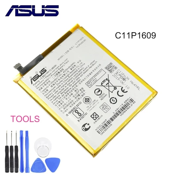 Asus Zenfone 3 max 5.5 ZC553KL Pil Batarya ve Tamir Seti C11P1609 ürün görseli 1
