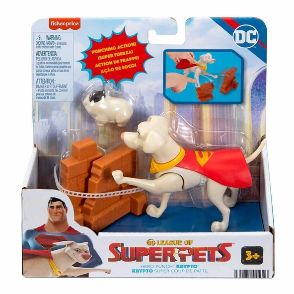 DC League of Super Pets Aksiyon Figürleri - Krypto ürün görseli 1