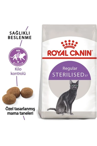Royal CaninSterilised 37 Kısırlaştırılmış Kedi Maması 15 Kg. ürün görseli 1