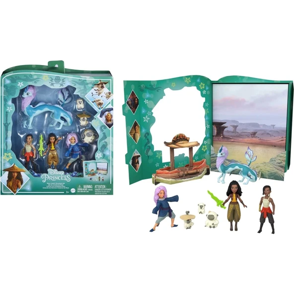 Disney Princess Disney Prenses Raya ve Arkadaşları Hikaye Anlatımı Seti-HLX24 ürün görseli 1