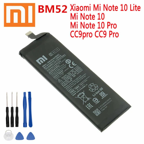 Xiaomi Mi Note10/Note10 Pro Batarya Pil BM52+Tamir Seti ürün görseli 1