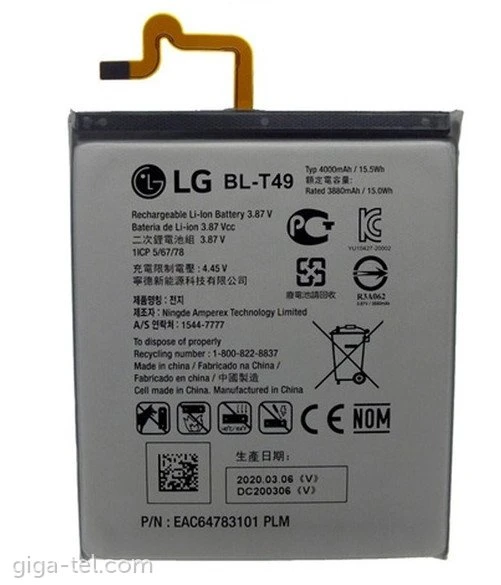 LG K61 Pil Batarya BL-T49 ürün görseli 1