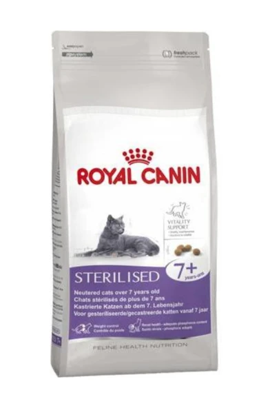 Royal Canin Sterilised +7 Kısırlaştırılmış Yaşlı Kedi Maması - 1,5 Kg ürün görseli 1
