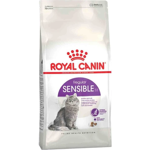 Sensible 33 Hassas Sindirimli Kediler Için Kedi Mamasi 15 kg ürün görseli 1