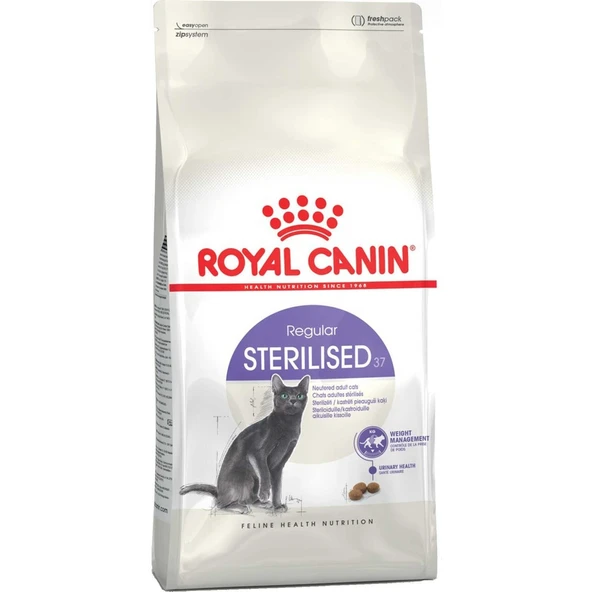Sterilised 37 Kısırlaştırılmış Yetişkin Kedi Maması 10kg ürün görseli 1