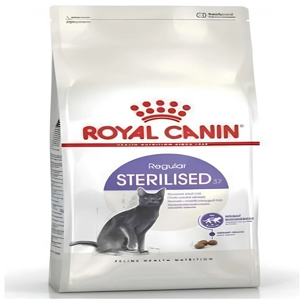Sterilised 37 Kısırlaştırılmış Yetişkin Kuru Kedi Maması 15 kg ürün görseli 1