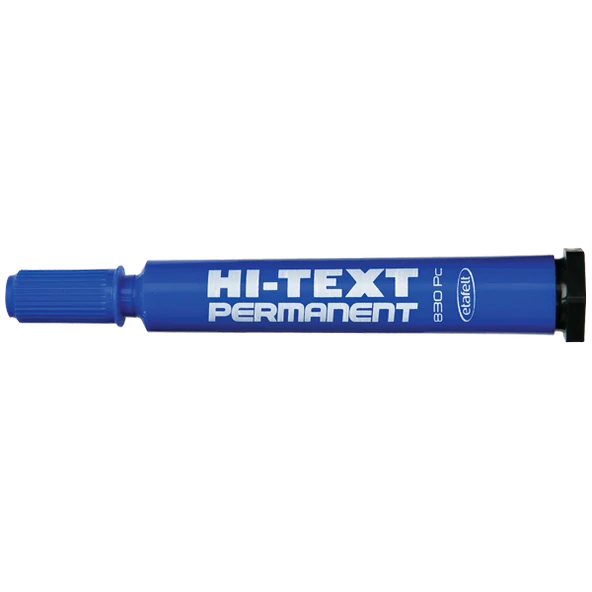 Hi-Text Markör Kesik Uçlu Mavi 830PC (12 adet) ürün görseli 1
