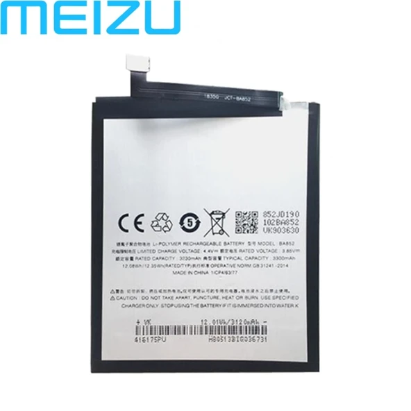 Meizu X8 Pil Batarya BA852 ürün görseli 1