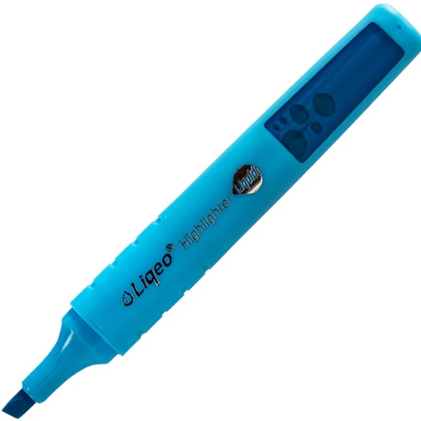 Liqeo Athens Fosforlu Kalem Midi Mavi H-3130-12-PKT ürün görseli 1