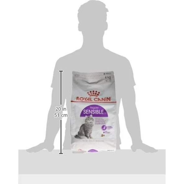 Sensible 33 Kedi Maması, 4 kg - Resim 3