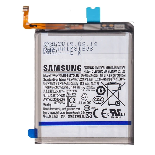 Samsung Galaxy Note 10 Pil Batarya EB-BN970ABU ürün görseli 1
