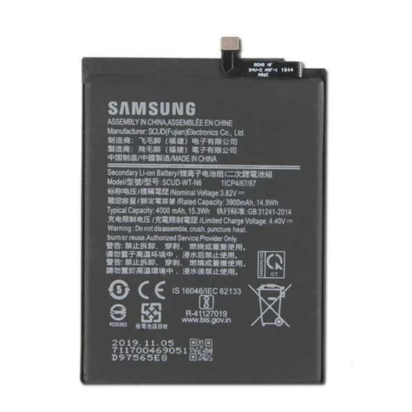 Samsung A10s A107 Pil Batarya 4000 mAh SCUD-WT-N6 ürün görseli 1