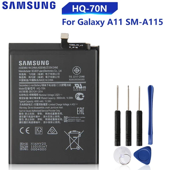 Samsung A11 SM-A115 Batarya Pil HQ-70N Ve Tamir Seti ürün görseli 1