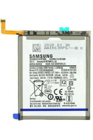 Samsung S20 Plus Batarya Pil EB-BG985ABY 4500mAh. SM-G985 ürün görseli 1