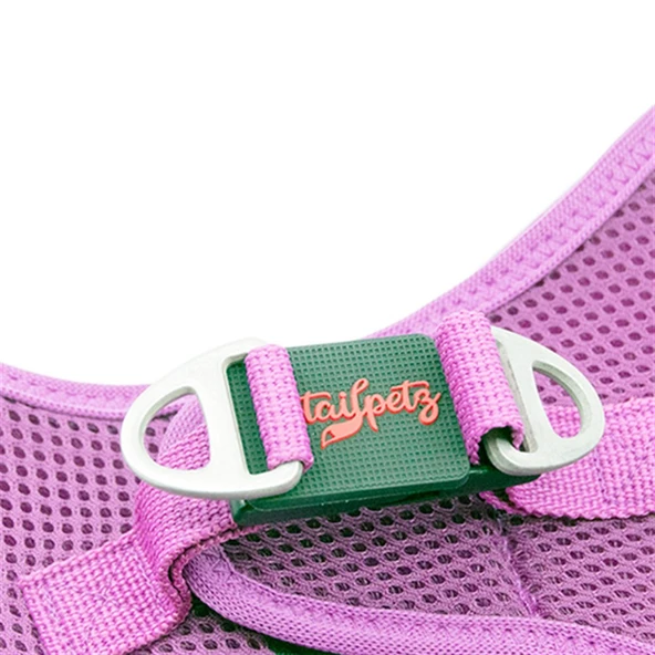 Tailpetz Air-Mesh Mor Göğüs Tasması - Resim 5
