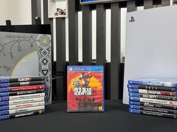 Red Dead Redemption 2 Ps4 - Ps5 Oyun CD'si (İKİNCİ EL) - Resim 2