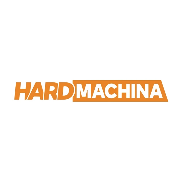 Hard Machine Sticker 17x17 Cm Turuncu ürün görseli 1