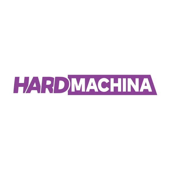 Hard Machine Sticker 17x17 Cm Mor ürün görseli 1