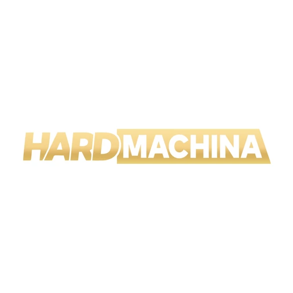 Hard Machine Sticker 17x17 Cm Gold ürün görseli 1