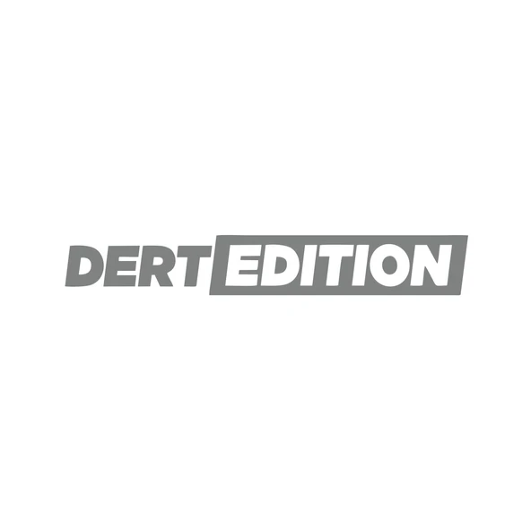 Dert Edition Oto Cam Sticker 17x17 Cm Gri ürün görseli 1