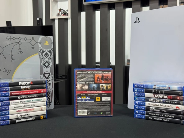 Red Dead Redemption 2 Ps4 - Ps5 Oyun CD'si (İKİNCİ EL) - Resim 5