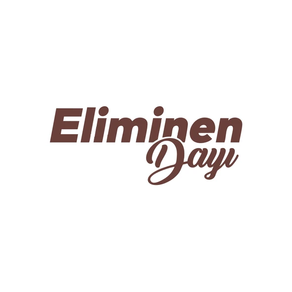 Eliminen Dayı Sticker 17x17 Cm Kahverengi ürün görseli 1
