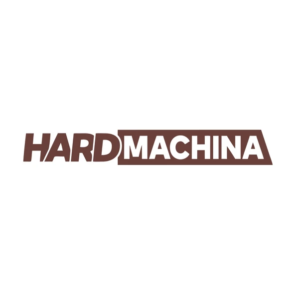 Hard Machine Sticker 17x17 Cm Kahverengi ürün görseli 1
