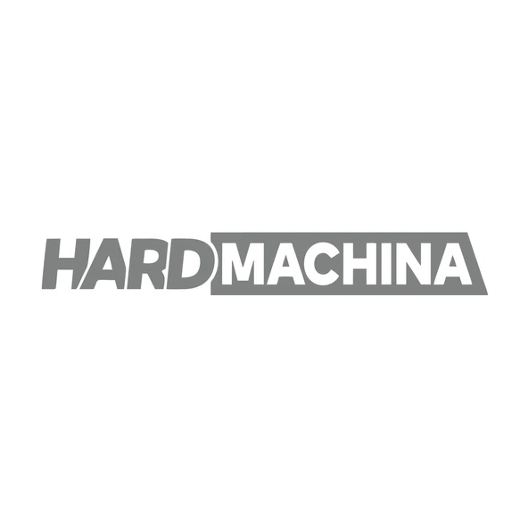 Hard Machine Sticker 17x17 Cm Gri ürün görseli 1