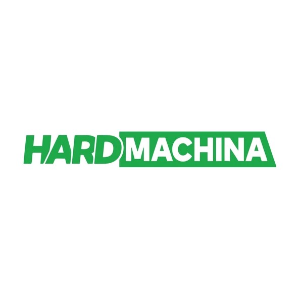 Hard Machine Sticker 17x17 Cm Yeşil ürün görseli 1