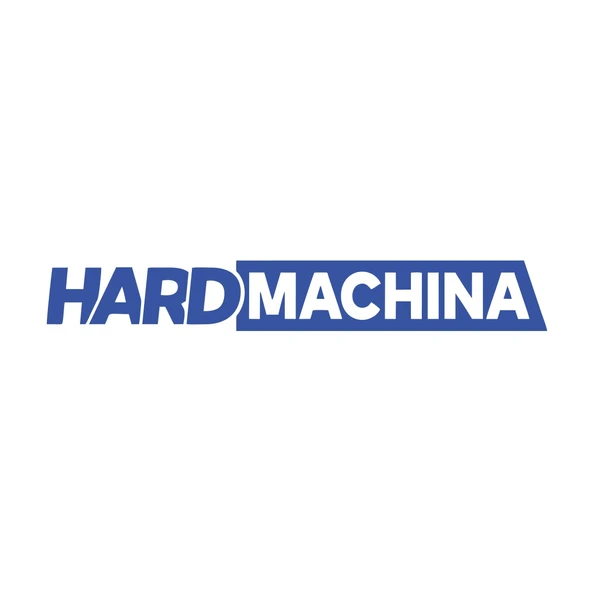 Hard Machine Sticker 17x17 Cm Mavi ürün görseli 1