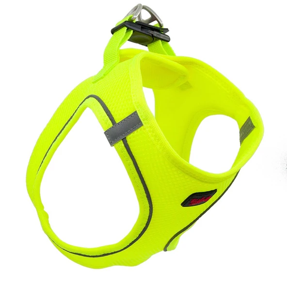 Tailpetz Air-Mesh Neon Sarı Göğüs Tasması ürün görseli 1