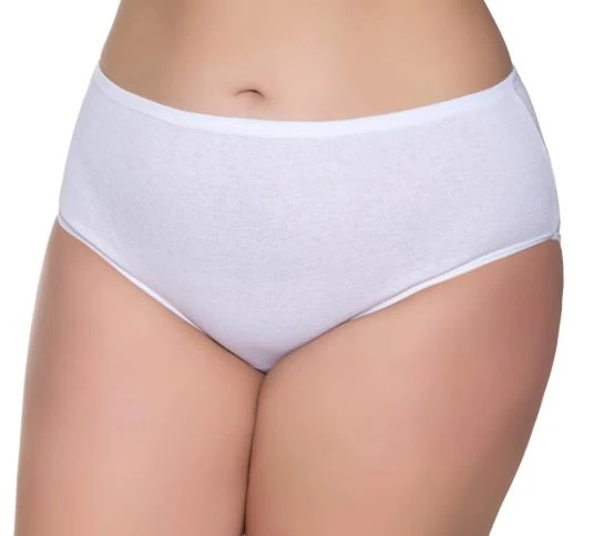 12 li Paket Sedef Yıldız Bayan Büyük Beden İnce Lastik Külot 1047 ürün görseli 1