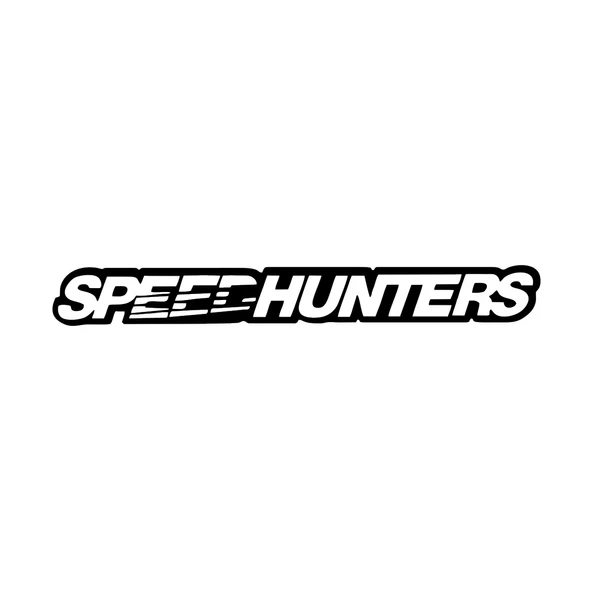 Speed Hunters Sticker 17x17 Cm Siyah ürün görseli 1