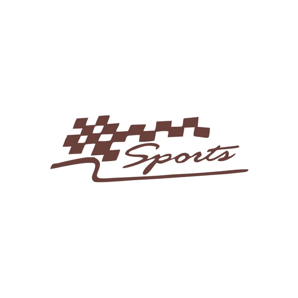 Sports Sticker 17x17 Cm Kahverengi ürün görseli 1