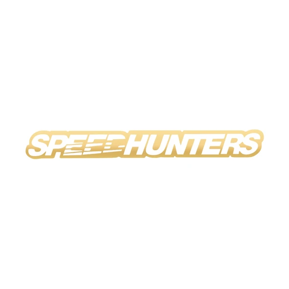 Speed Hunters Sticker 17x17 Cm Gold ürün görseli 1