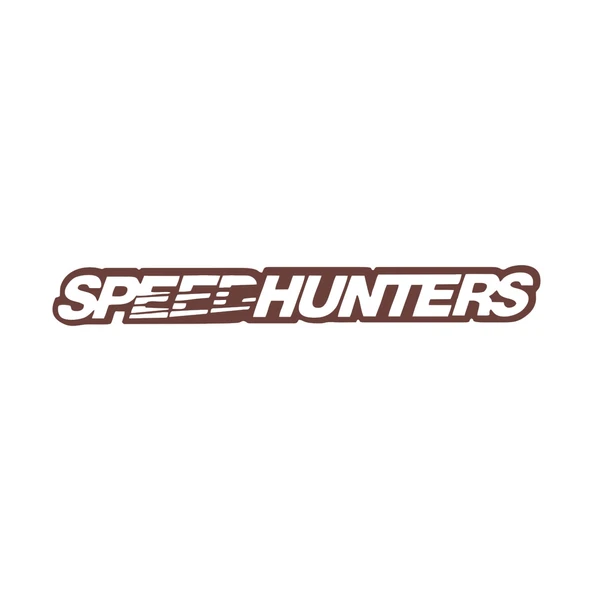 Speed Hunters Sticker 17x17 Cm Kahverengi ürün görseli 1