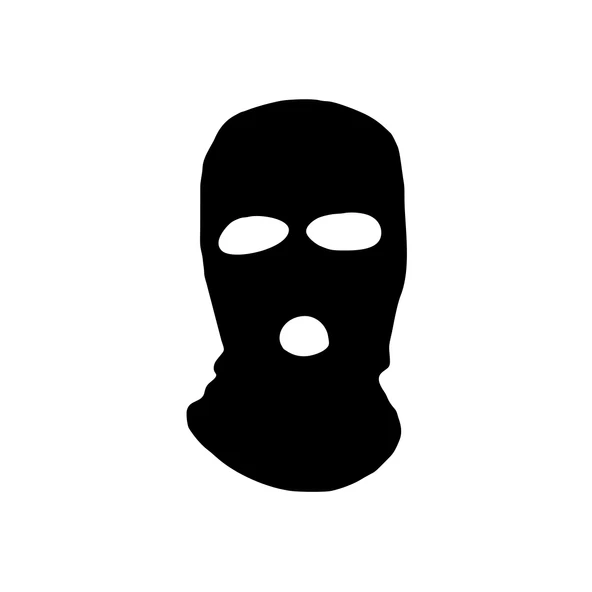 Kar Maskesi Sticker 17x17 Cm Siyah ürün görseli 1