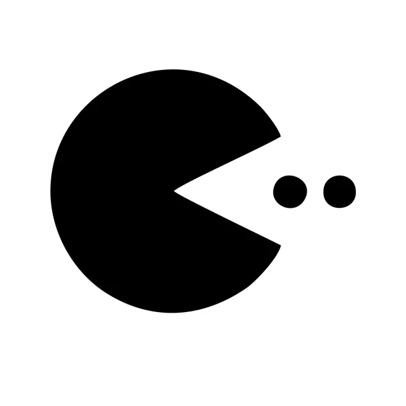 Pacman Araba 17x17 Cm Siyah ürün görseli 1