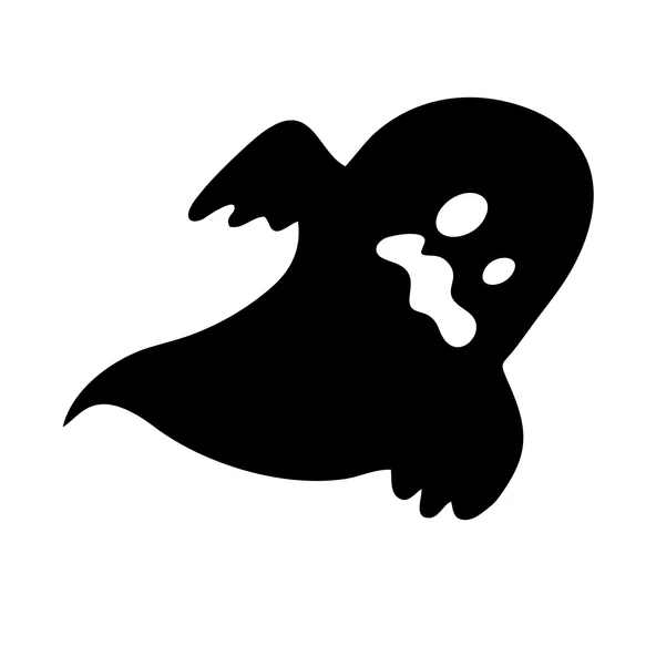 Korkan Hayalet Araba Sticker 17x17 Cm Siyah ürün görseli 1