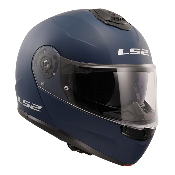 LS2 STROBE 2 MAT NAVY MAVİ KASK - Resim 5