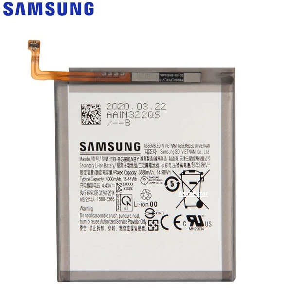 Samsung S20 Pil Batarya EB-BG980ABY - SM-BG980 ürün görseli 1