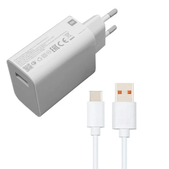 Xiaomi Tubo 33W Şarj Adaptörü ve Type-C Kablo MDY 11EZ ürün görseli 1