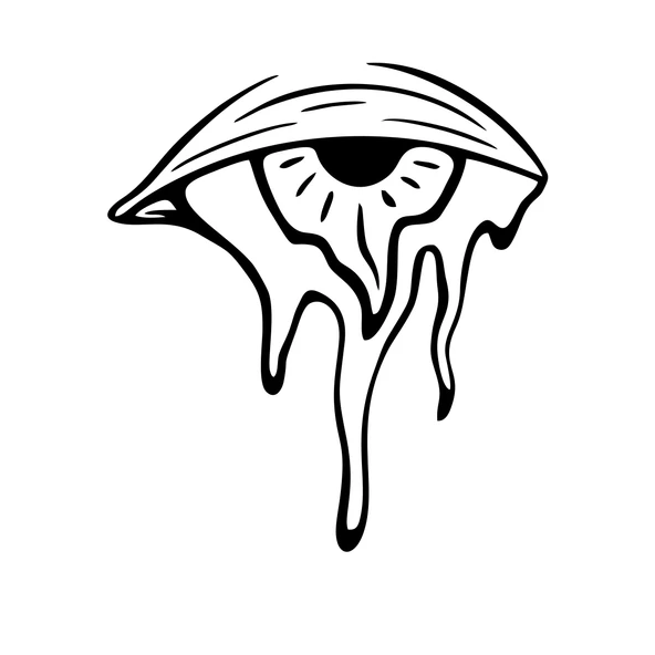 Akan Göz Araba Sticker 17x17 Cm Siyah ürün görseli 1