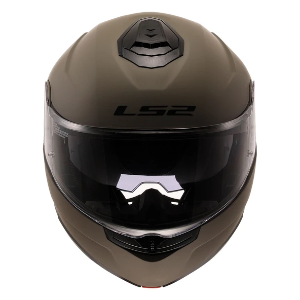 LS2 STROBE 2 MAT KUM KASK - Resim 3