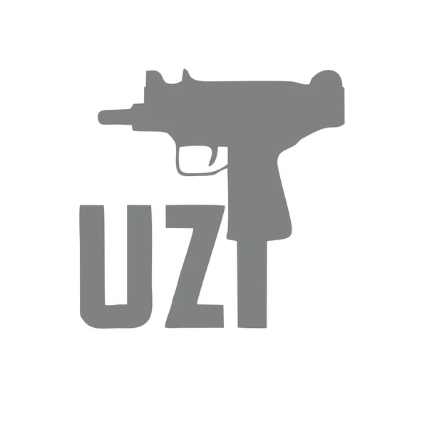 Uzi Araba Stickeri 17x17 Cm Gri ürün görseli 1
