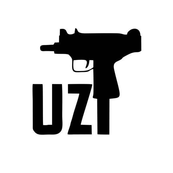 Uzi Araba Stickeri 17x17 Cm Siyah ürün görseli 1
