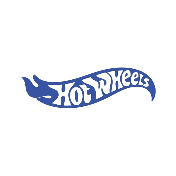 Hot Wheels Araba Stickeri 17x17 Cm Mavi ürün görseli 1