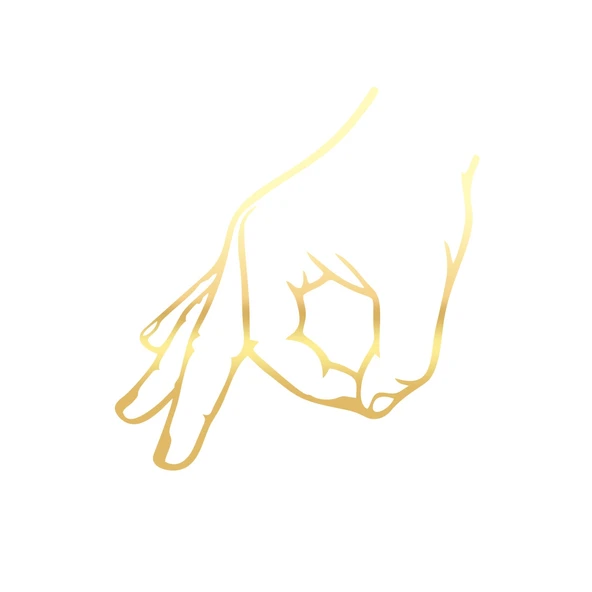 Gotcha Araba Stickeri 17x17 Cm Gold ürün görseli 1